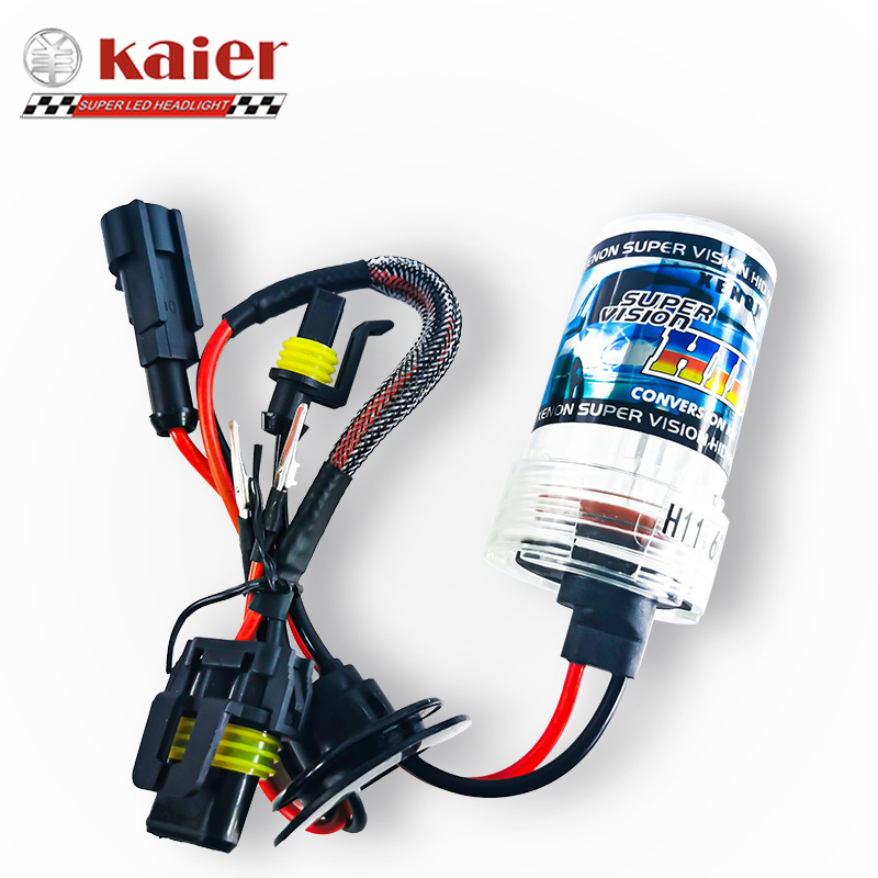 kaier hid xenon bulbs  d1 d2 h4 h7 h11 55w 5000lm 6000k headlight xenon lamp LED HAED LAMP car Headlights