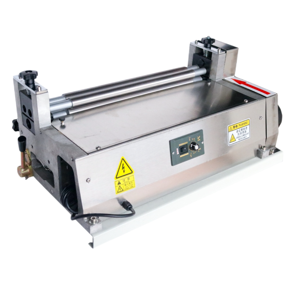 Hotmelt Glue Spreading Pasting Applicator Hot Melt Glue Machine Adhesive Coating Spreader Leather Paper Gluing Machine for Sale