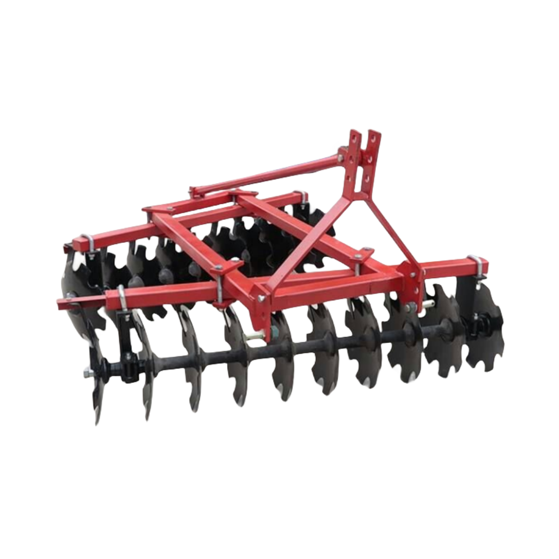 Agricultural implement light and middle duty tractor mounted 16 blade disc harrow for sale