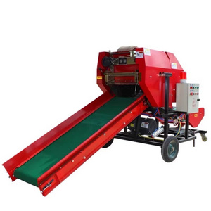 Silage pine straw packing machine round baler for sale balers