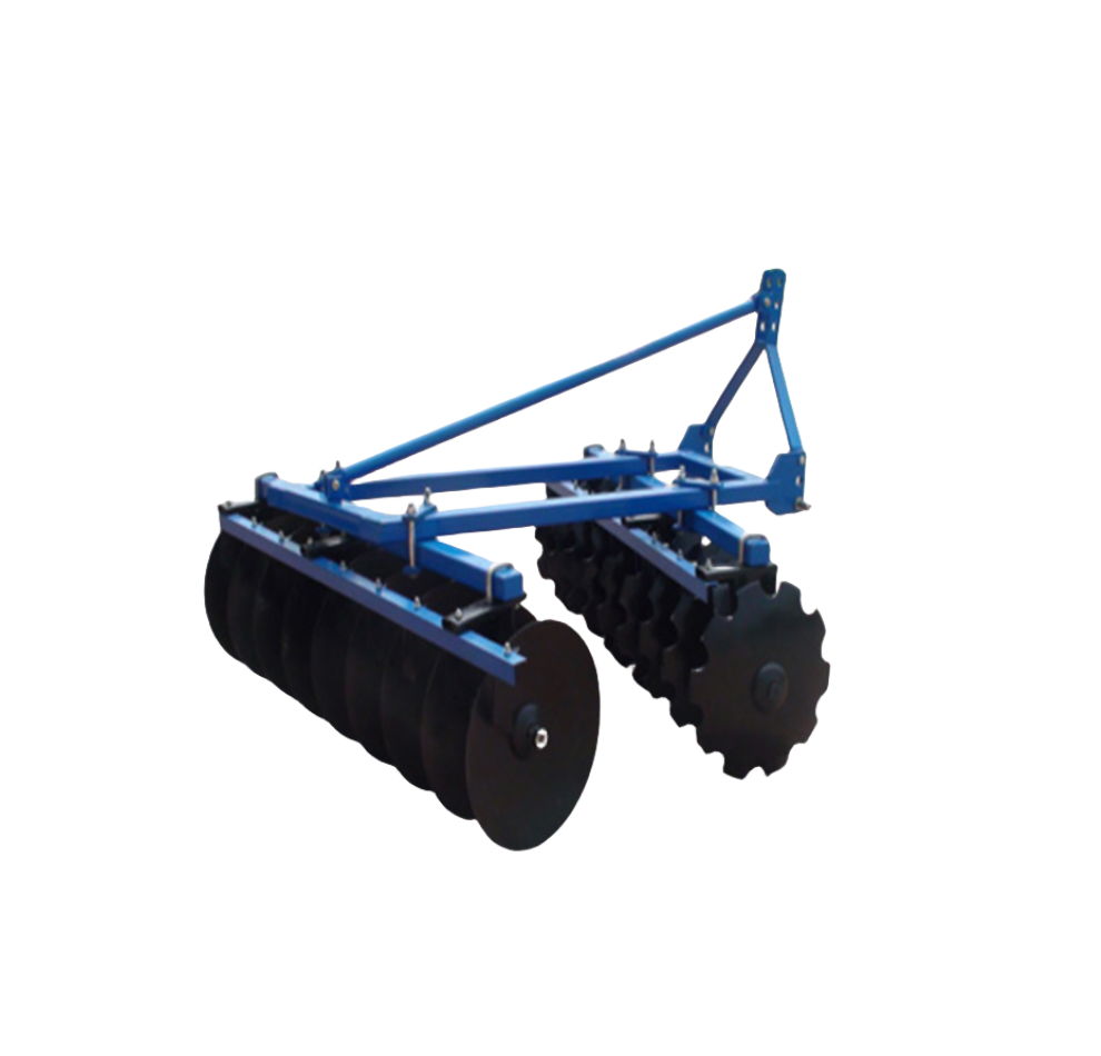 Agricultural implement light and middle duty tractor mounted 16 blade disc harrow for sale