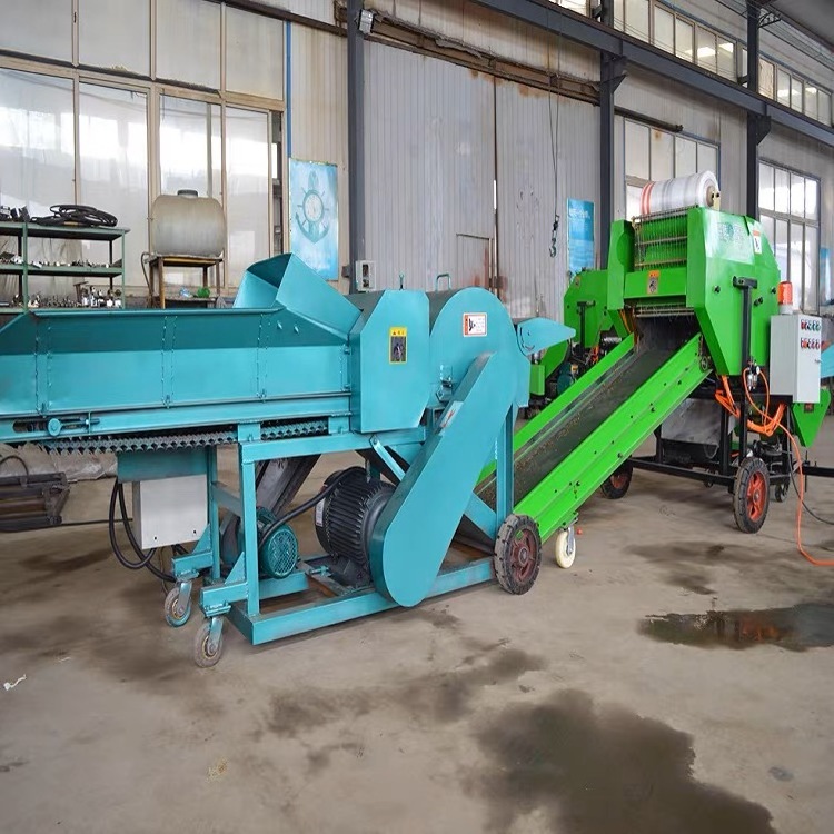 Silage pine straw packing machine round baler for sale balers