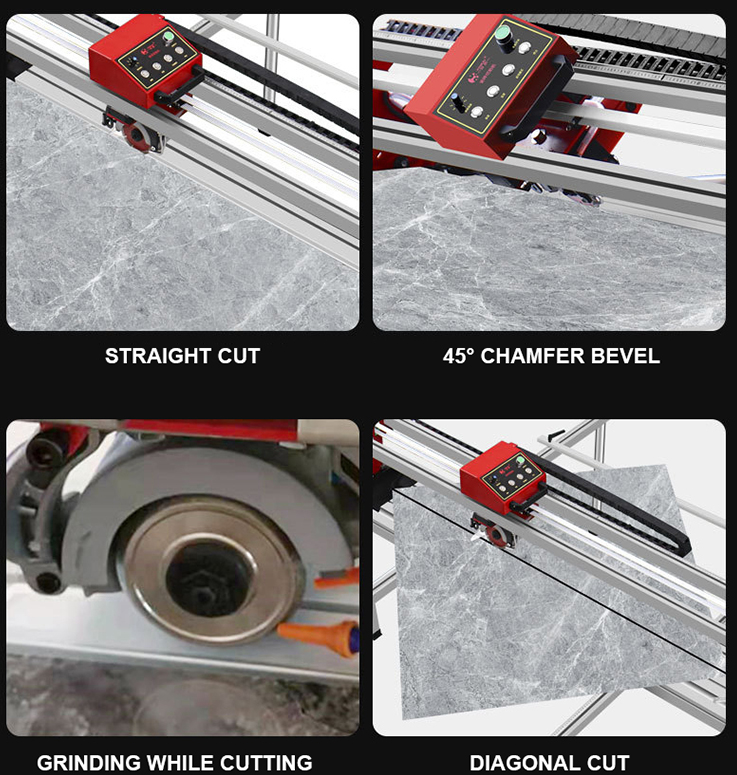 kaiertan Tile Cutting Machine Marble Cutting Manual Automatic 45 Degrees Cutting Machine 800mm/1200mm Customize