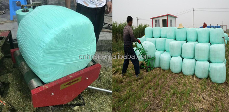 Silage pine straw packing machine round baler for sale balers