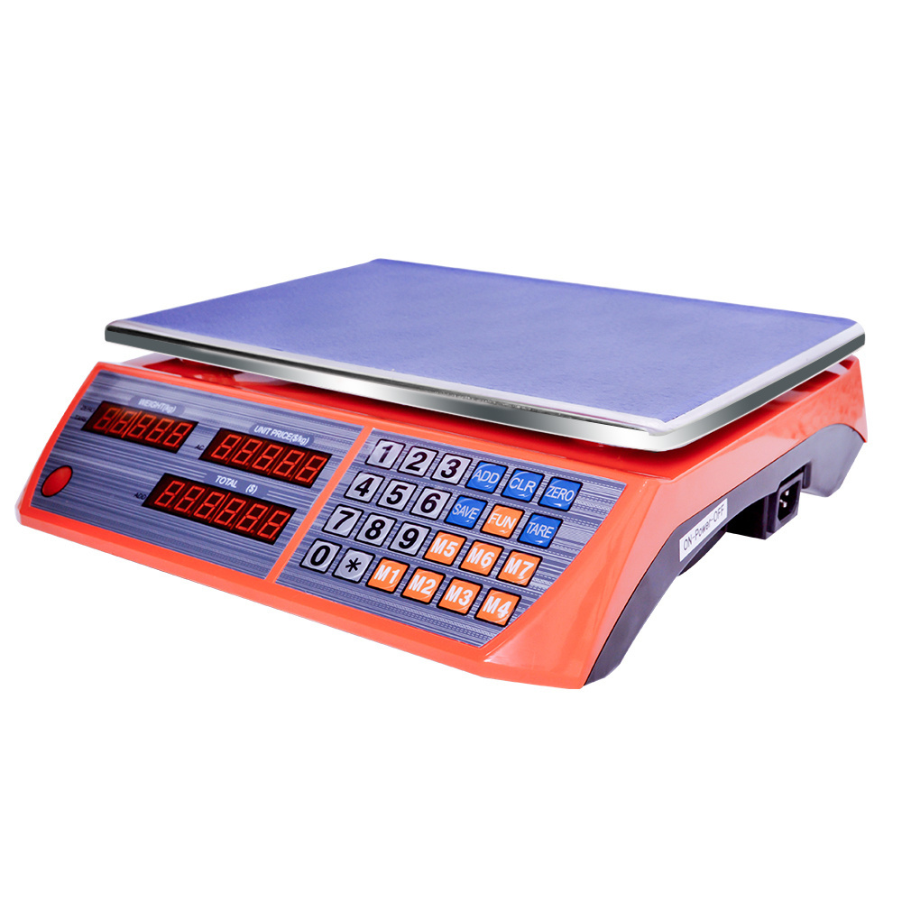 40kg ACS-868 Price Computing Scale Hot Sale 30kg Electronic Digital Weight Machine with kg and pounds Units