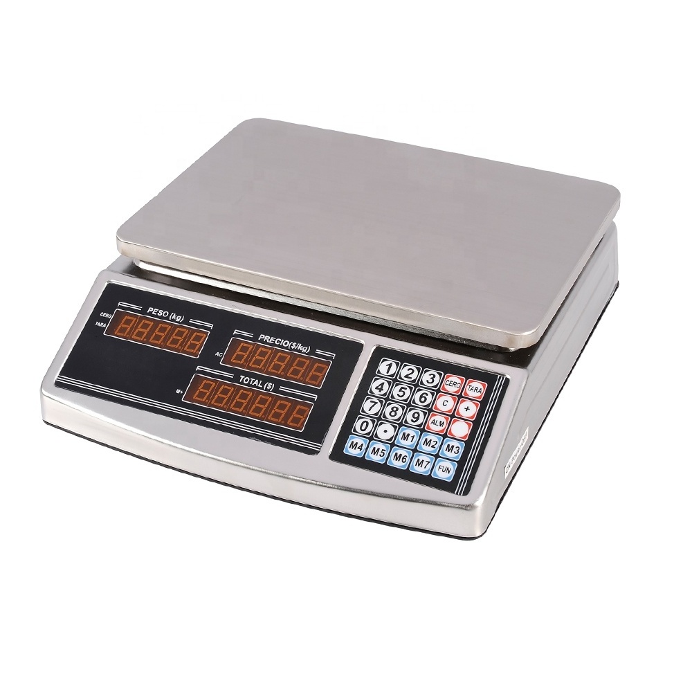 Precision stainless electronic weighing scale manufacturer 30kg 40kg/5G ACS-768