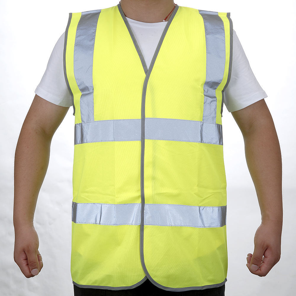 Top selling high visibility neon green orange safety reflective vest