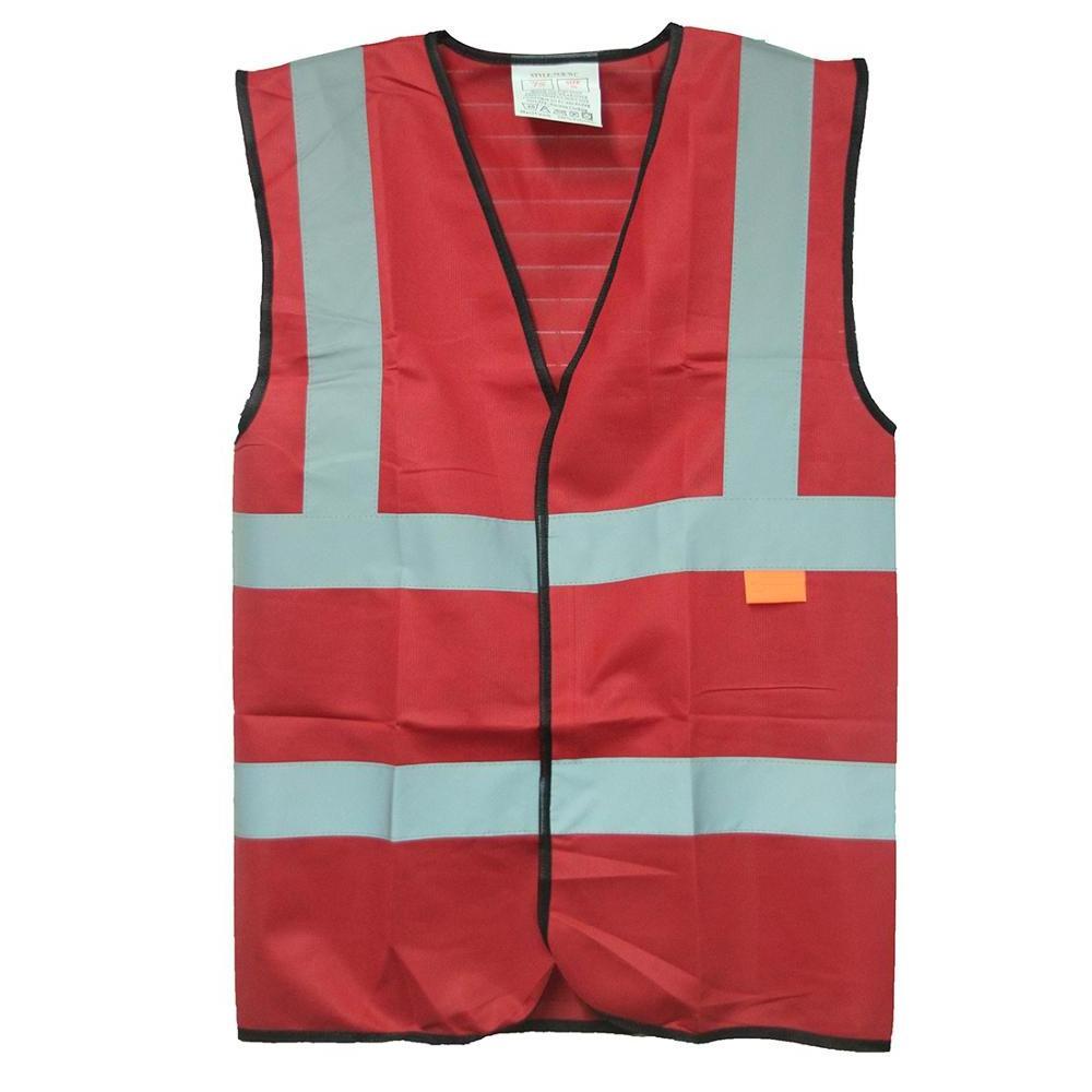 Hot Selling Reflective Security Vest For Cycling Motorcycle Biking Safety Vests Red