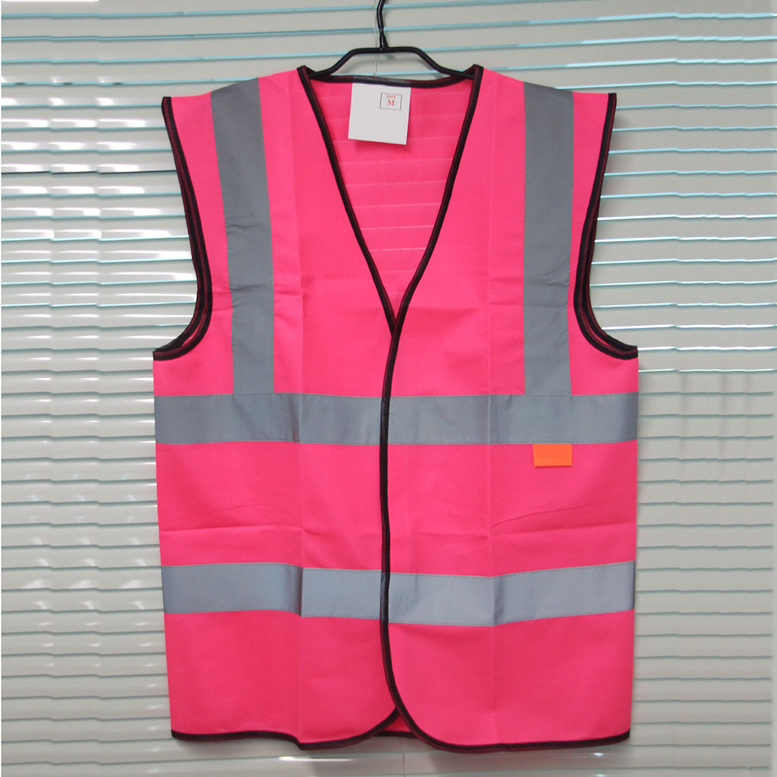 Custom Logo road reflex mens reflective orange safety vest with logo