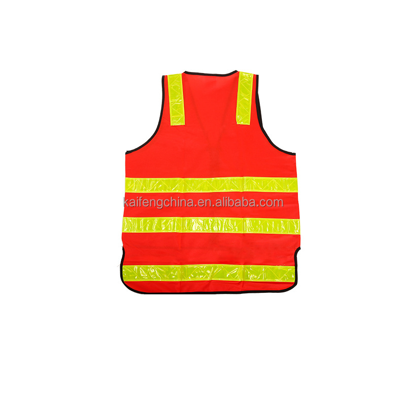 Manufacturer New Desig Hi vis safety vest for women with reflective stripes in EN471 Class 2