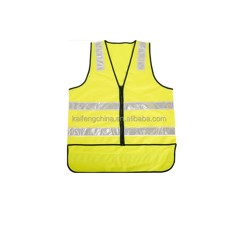 Manufacturer New Desig Hi vis safety vest for women with reflective stripes in EN471 Class 2