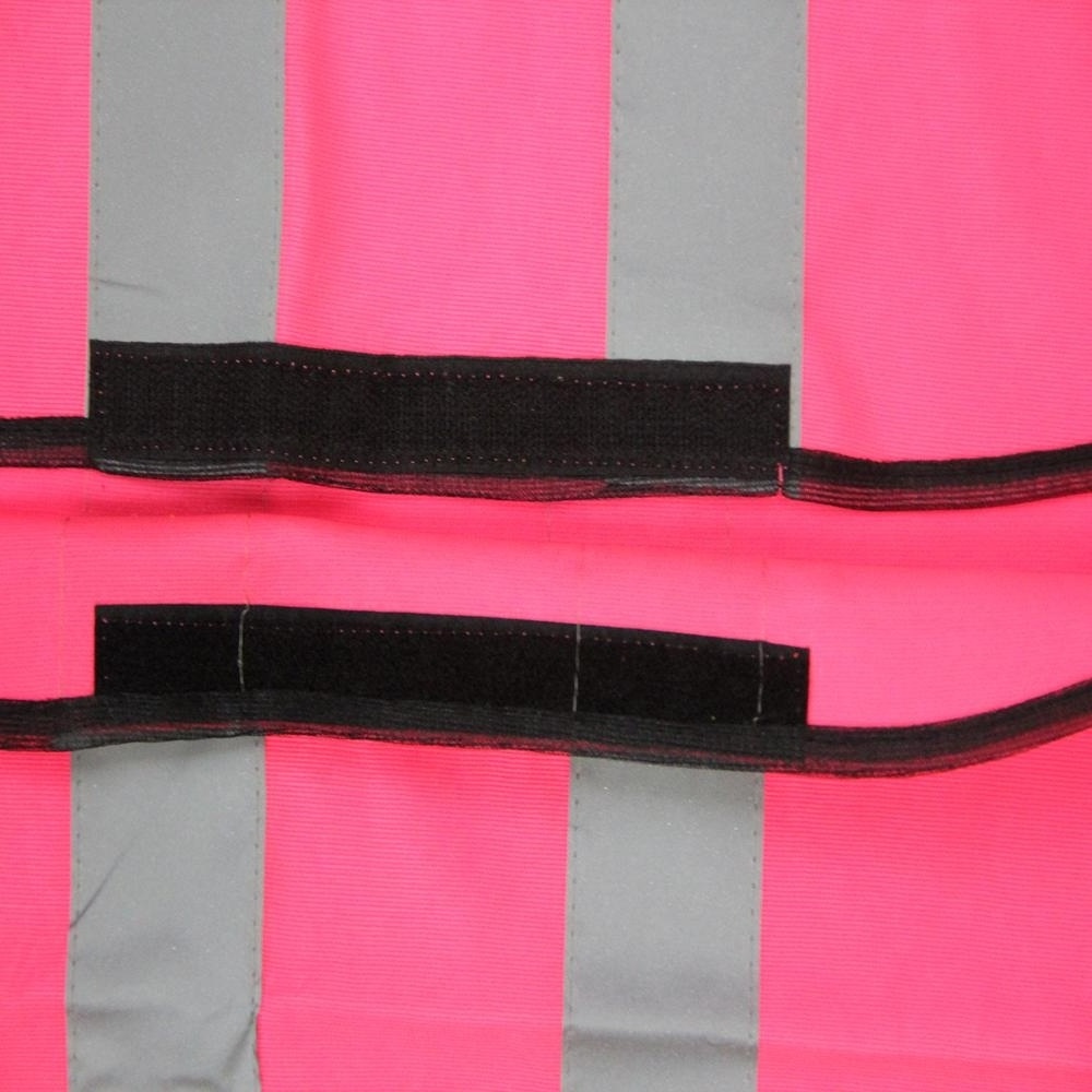 Wholesale high visibility pink construction safety reflective  vest