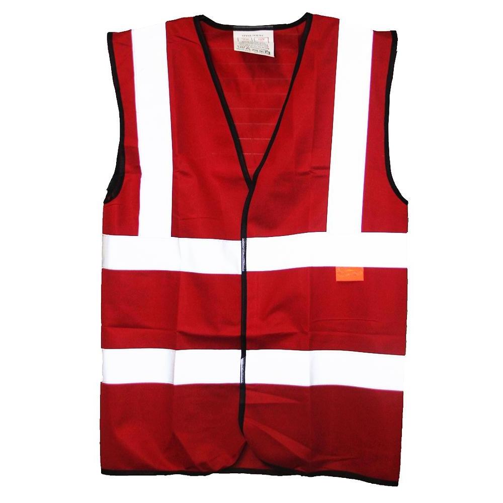 Hot Selling Reflective Security Vest For Cycling Motorcycle Biking Safety Vests Red