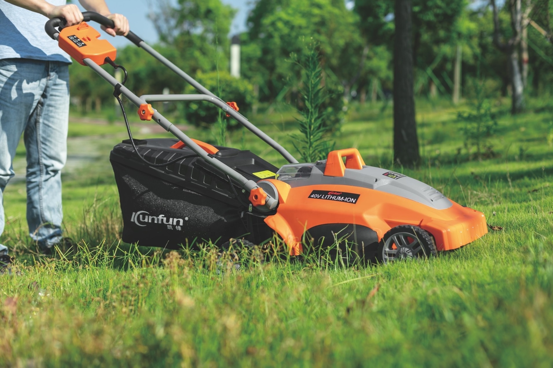 DC40V Rechargeable battery Electric Lawn Mower