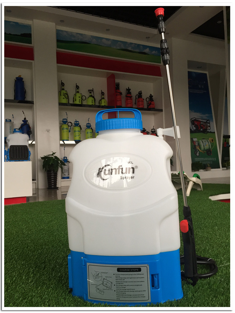 high quality OEM 16l electric agriculture automatic sprayer