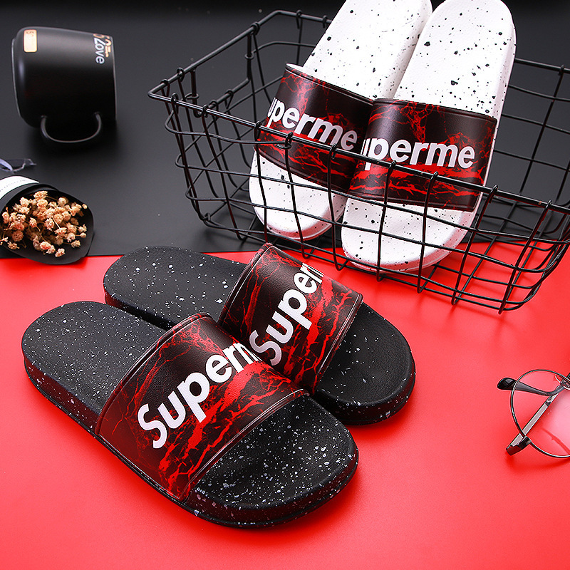 OEM Custom Logo Black Slides Footwear Sandal PVC Slippers Men Plain Blank Slippers Slide Sandal