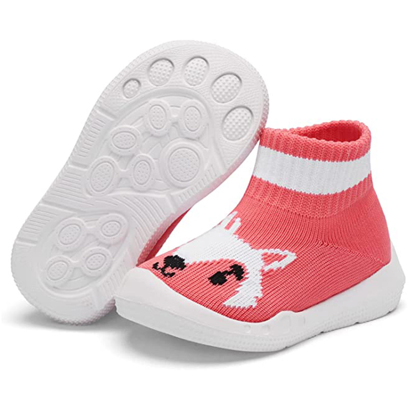 Factory price fancy indoor soft bottom non-slip  toddler babyshoes baby girl boys shoes