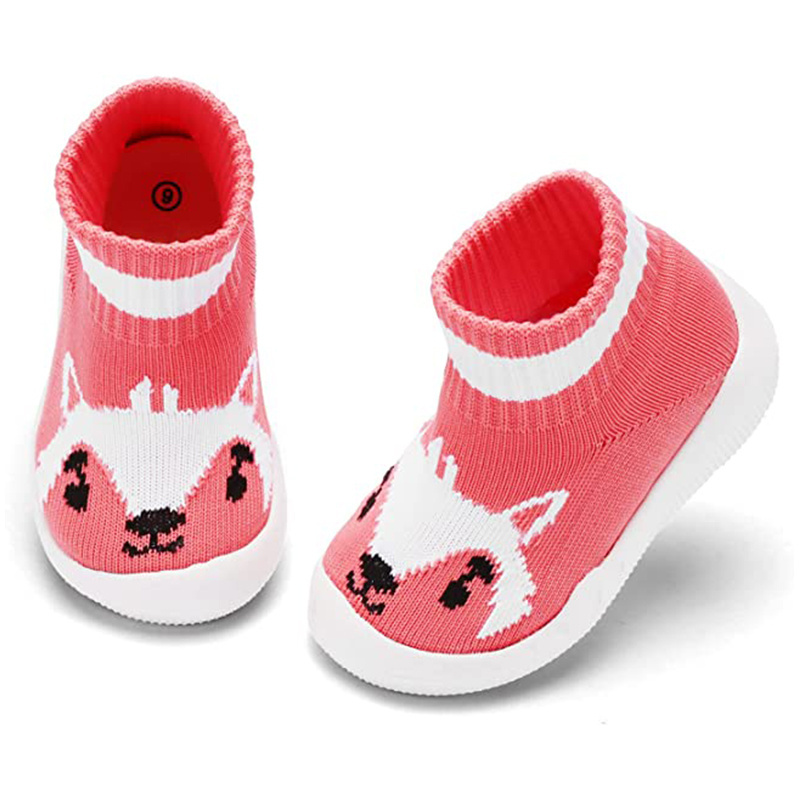 Factory price fancy indoor soft bottom non-slip  toddler babyshoes baby girl boys shoes