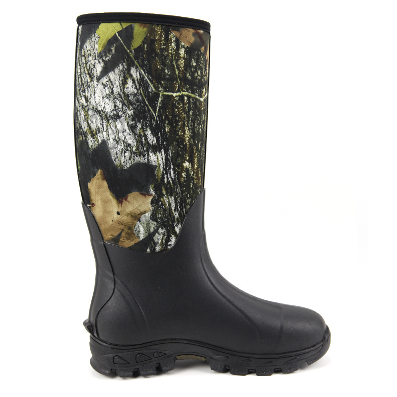 Factory Directly provide neoprene rubber hunting hiking fishing riding boots men