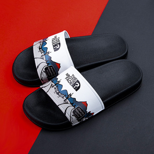 OEM Custom Logo Black Slides Footwear Sandal PVC Slippers Men Plain Blank Slippers Slide Sandal