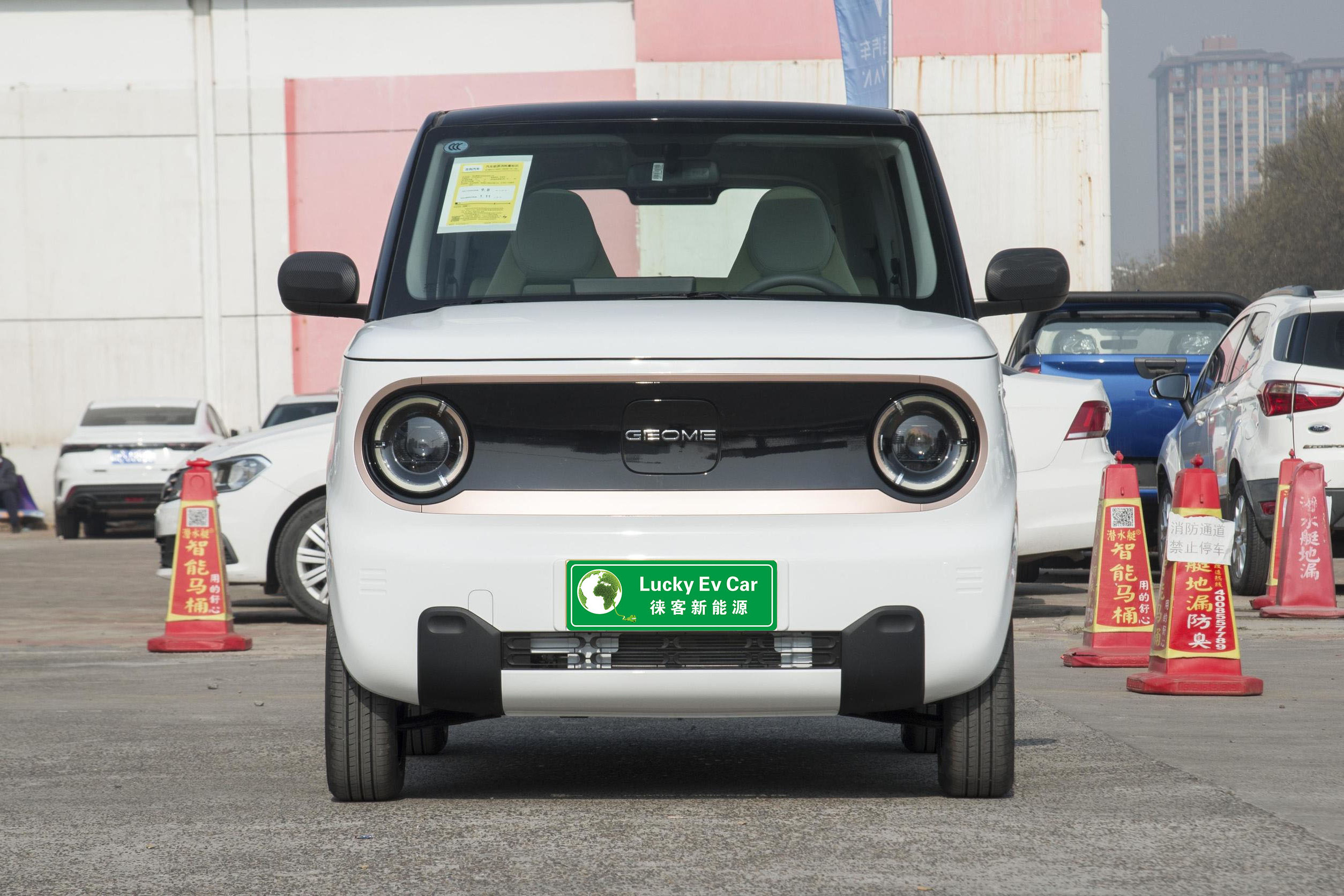 2024 Geely mini car Panda Mini Used Small Electric 4 Seats mini electric car 200km Range