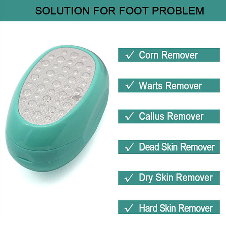 Wholesale feet care pedicure tool stainless steel multifunctional hard skin callus remover foot file