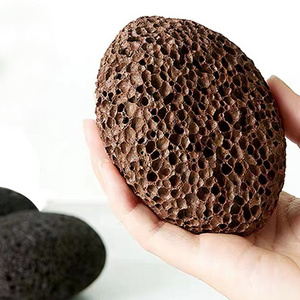 Professional lava pumice stone natural volcanic stone feet cleaning exfoliating scrub for callus remover foot file