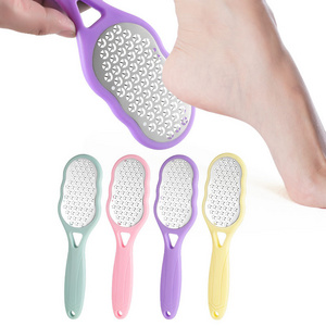 New Feet Heel Care Pedicure Tools Square Foot File Metal Surface Removing Calluses Dead Skin Remover