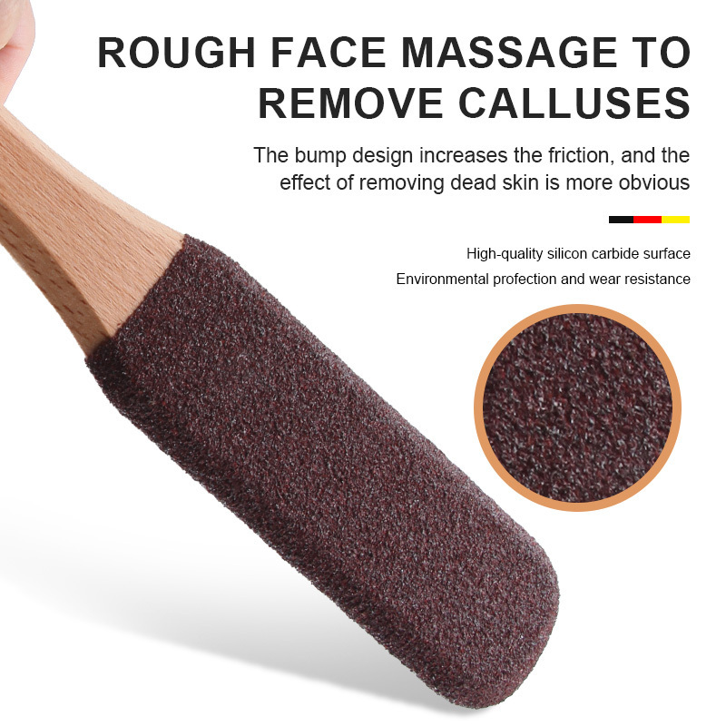 Professional Pedicure Tool Peel Off Corn and Callus Remover Treatment Pumice Stone Exfoliating Foot File For Dead Skin Removal