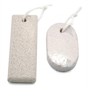 Hot Sales Foot Scrubber Pedicure Exfoliation Tool Natural Earth Lava Pumice Stone Cracked Heels Foot File