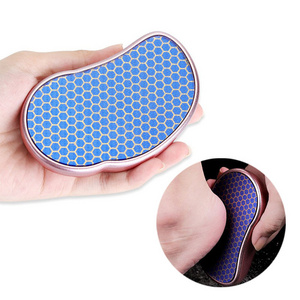 Wholesale Nano Glass Mango Shape Feet Hard Dead Skin Rasp Callus Remover Home Use Polishing Foot File