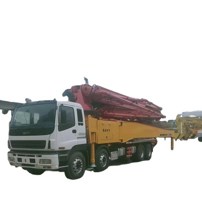 Second Hand Pump Truck SY5418THB 52E Used Construction Equipment Second Hand Concrete Pump Truck Provided Diesel Oil Cement Pump