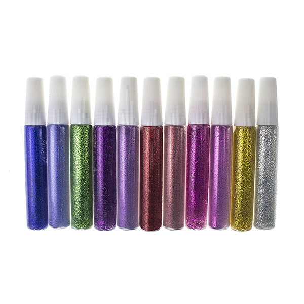 Toy Decoration Glitter Glue Art Craft Decoration 3D Glitter Glue 3D Glitter Pens