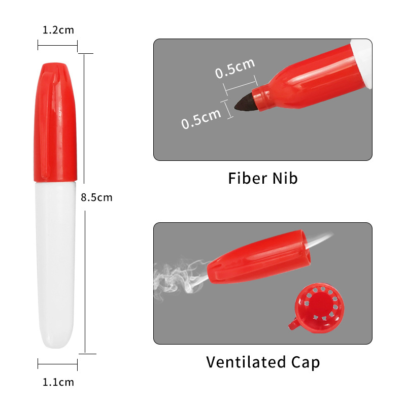 Functional Fine Point Waterproof Oil Based Fine Tip For Glof Ball Mini Wholesale Permanent Marker Pen Set