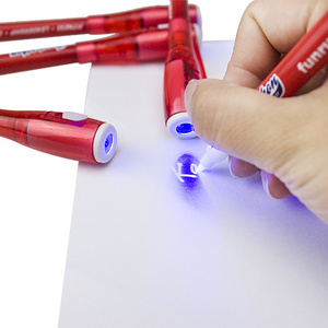 Free Sample The Tactical For Printing With Light Magic Marker Kid Invisible UV Spy Pen