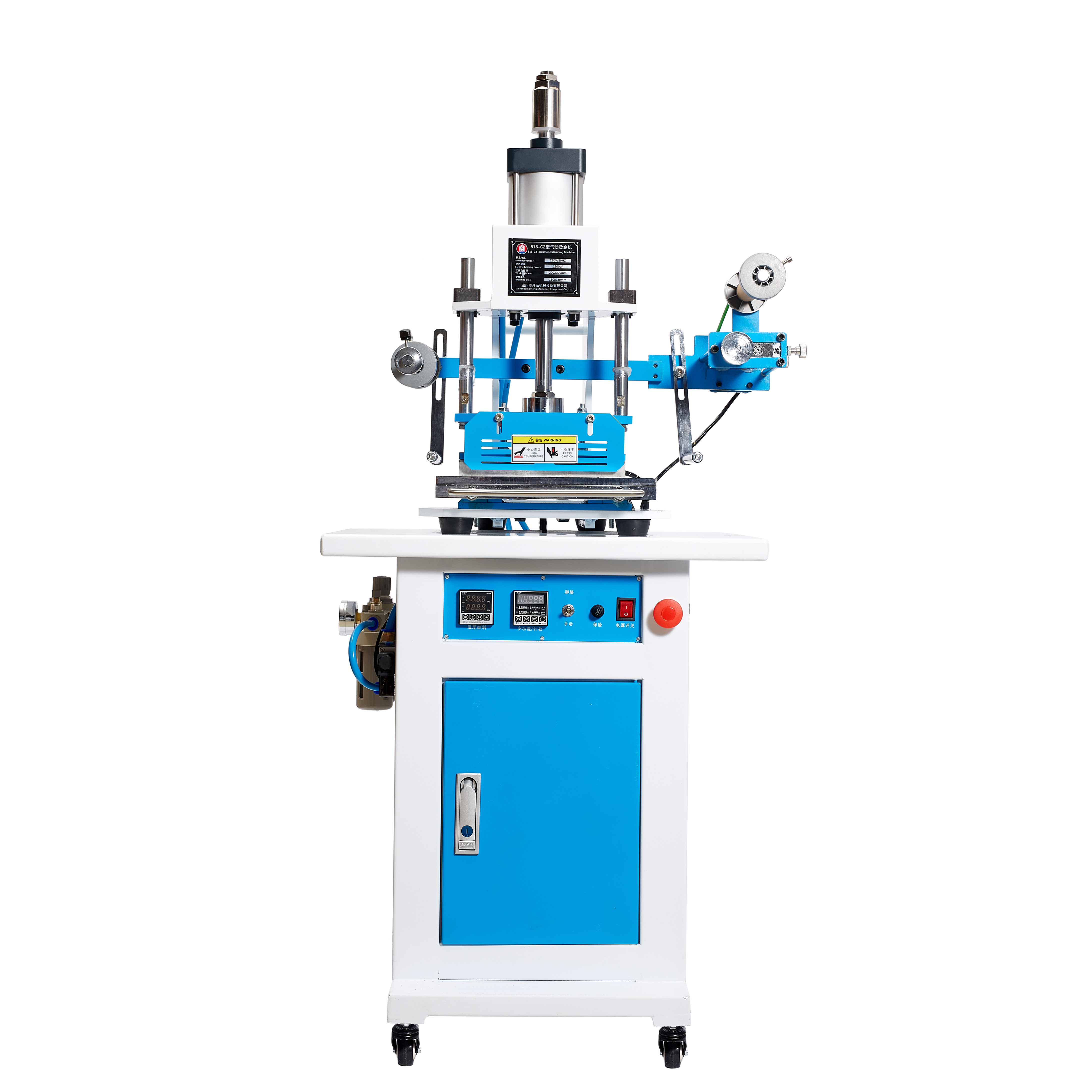 high quality 518-C2  branding machine hot stamping machine pneumatic hot press