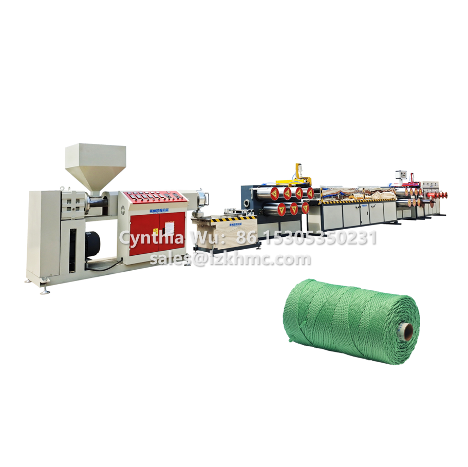 PP PE HDPE danline extruder monofilament yarn making machine