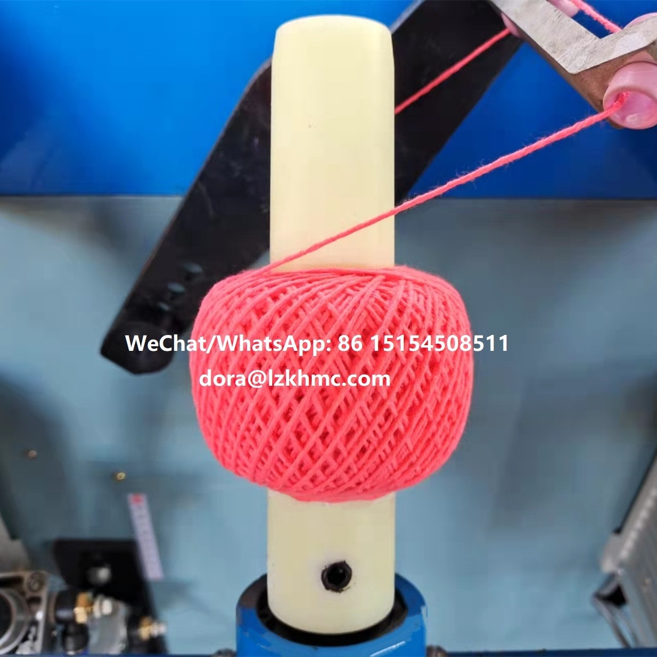 Best selling machinery ball yarn winder wool thread ball making machine for rope winding