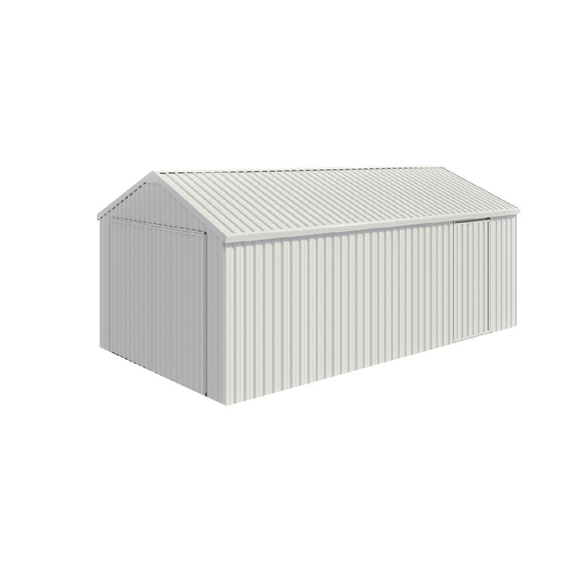 KJ Wholesale customized size Low Price Prefab House Metal Horse Kits Warehouse Storage Barn 12 ft x 19 ft Metal Single Garage