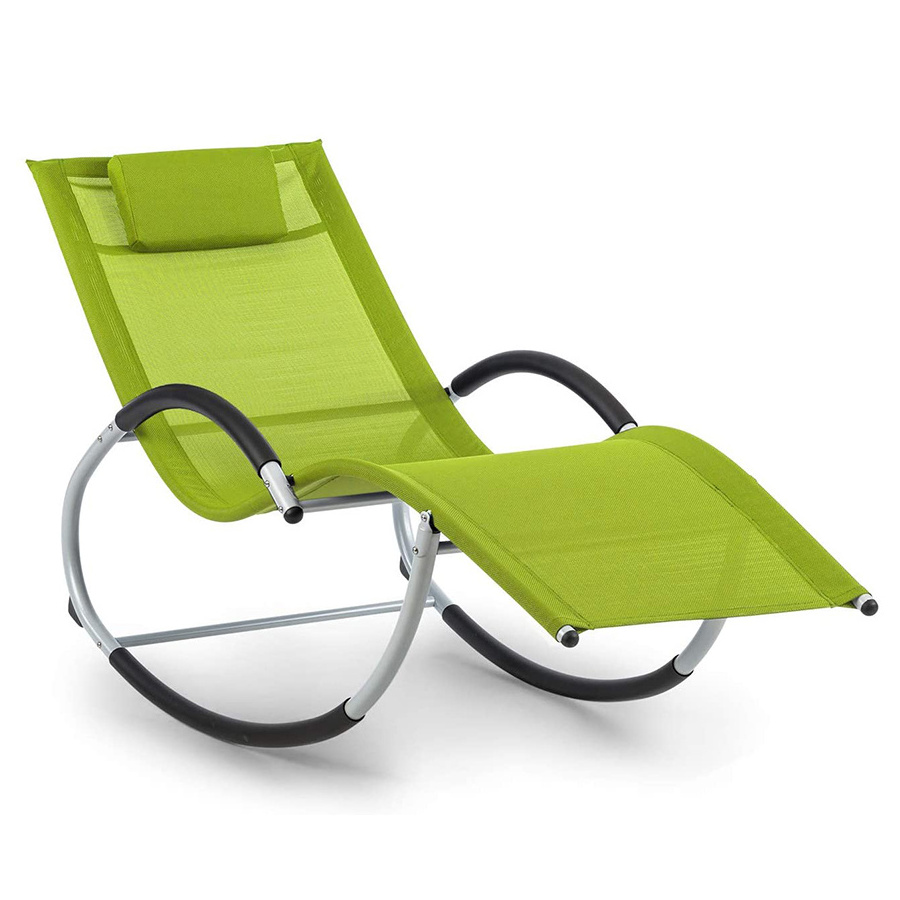 Hot Sale Beach Chair Poolside Sun Lounger High Quality Folding Reclining Lounge Chair For Outdoor