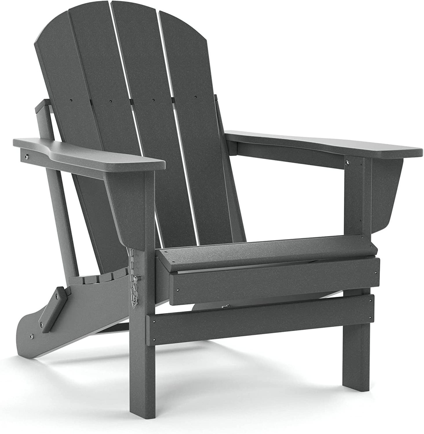 Eco-friendly Fall Fan Plastic Wooden PS Modern Adirondack Chair Garden Muskoka Chair