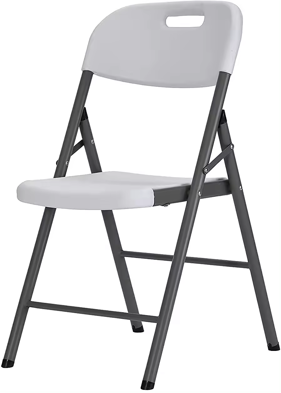 Cheap Wholesale Modern Foldable, Stackable Garden Chair Outdoor Portable White Metal Plastic Folding Chairs For Events Wedding