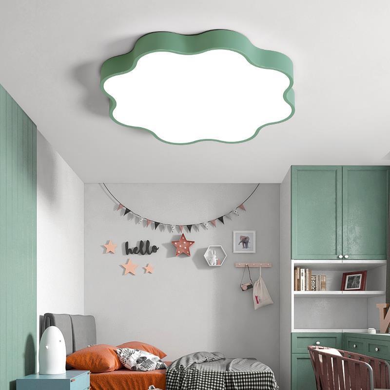 Flower Children's Room Ceiling Lamp Colorful Creative Boys and Girls Bedroom Room Light Kindergarten Kids LED Ceiling Light