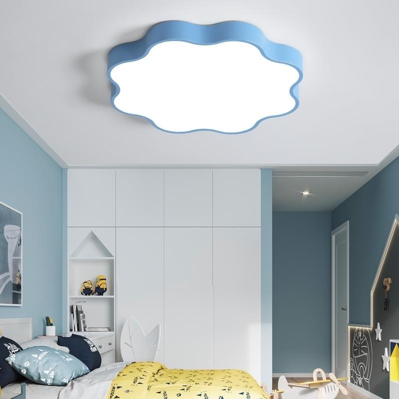 Flower Children's Room Ceiling Lamp Colorful Creative Boys and Girls Bedroom Room Light Kindergarten Kids LED Ceiling Light