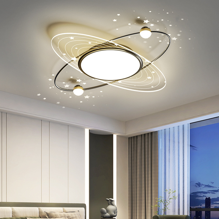 Unique romantic starry top bedroom ceiling light personalized living room study LED ceiling lamp for indoor Home Decoration