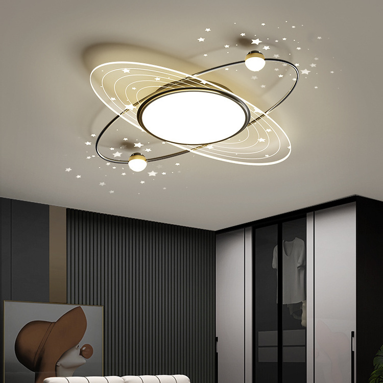 Unique romantic starry top bedroom ceiling light personalized living room study LED ceiling lamp for indoor Home Decoration