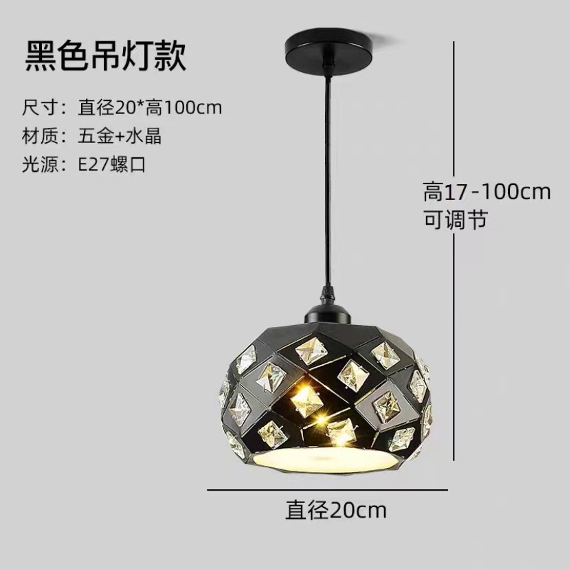 Modern corridor chandelier creative balcony foyer entry light restaurant small chandelier for Cloakroom Entrance Hall Aisle