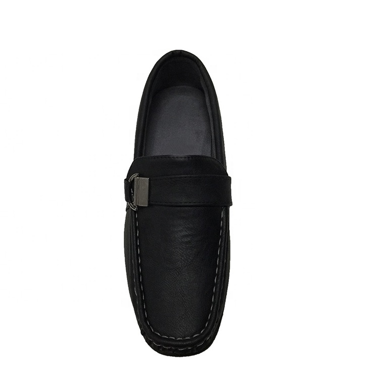 Hot sale casual shoes high end Leather mens classic loafer moccasin driver shoes