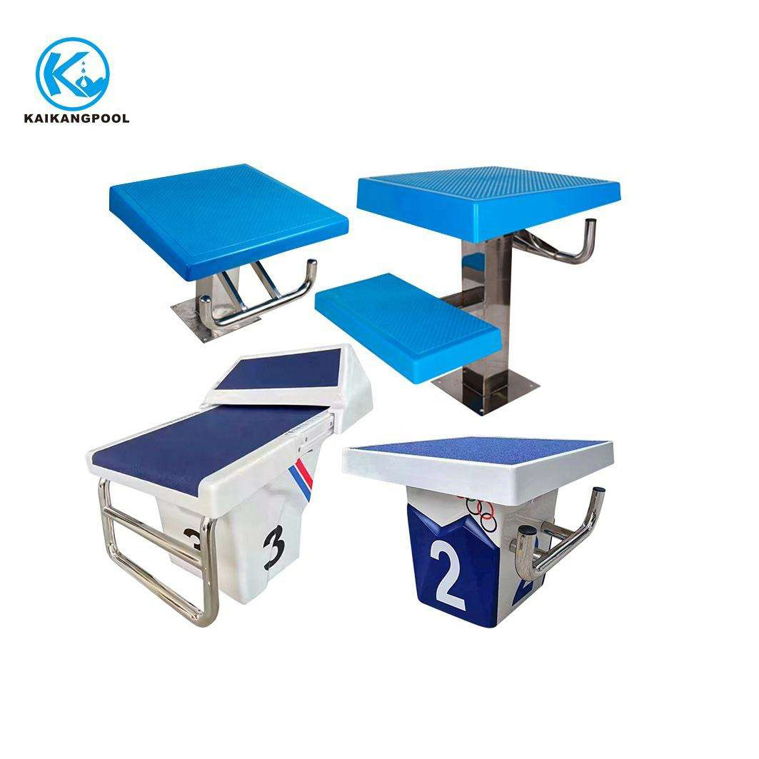 Swimming Pool Accesory Standard Starting Block One Step Jumping Platform Swimmers Starting Block