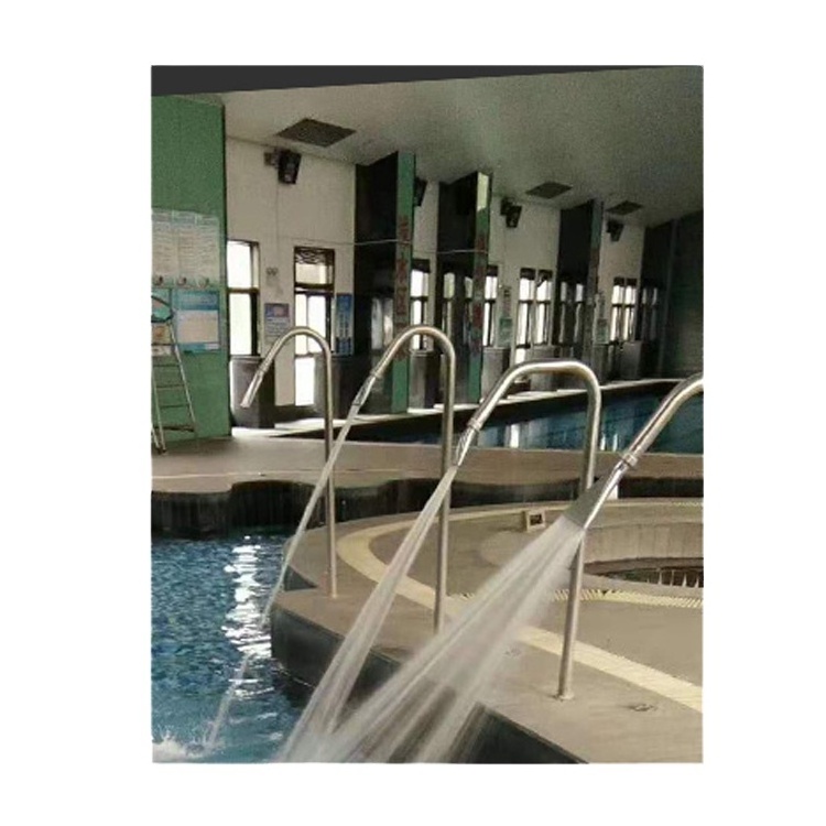 swimming spa pool equipment and waterfall for 304# stainless steel material